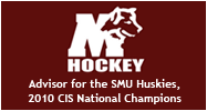 Huskies hockey logo